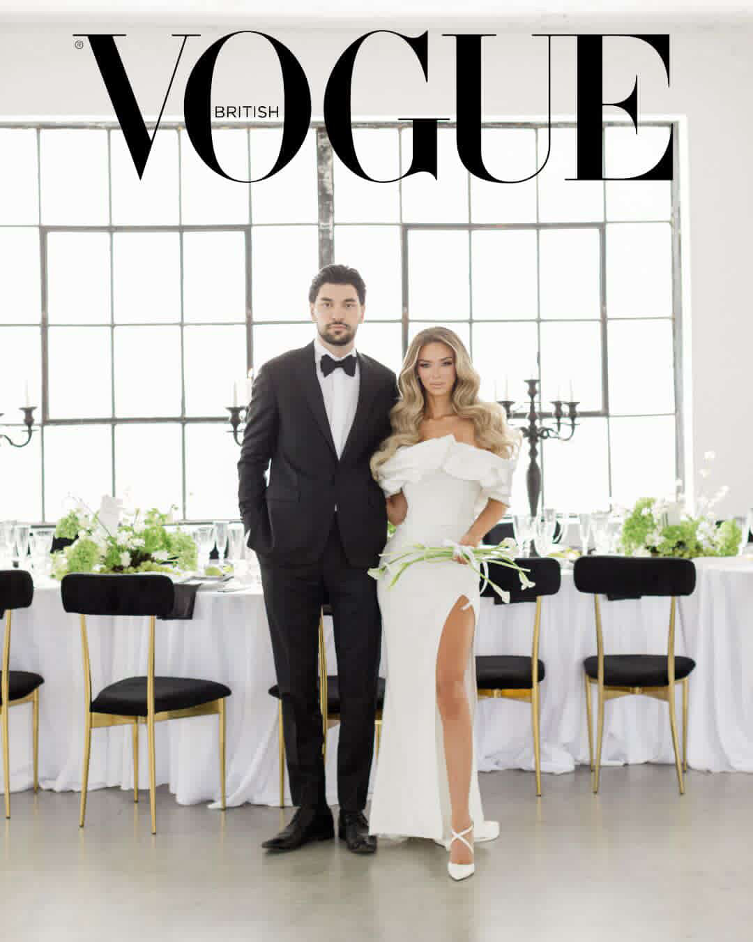 British Vogue Front Feature